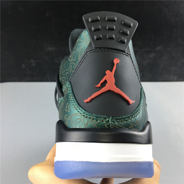 air jordan 4 green laser aj4-1043515