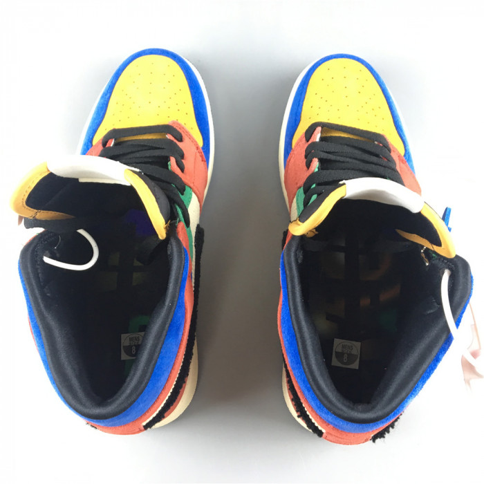 air jordan 1 mid blue the great cu2805-100