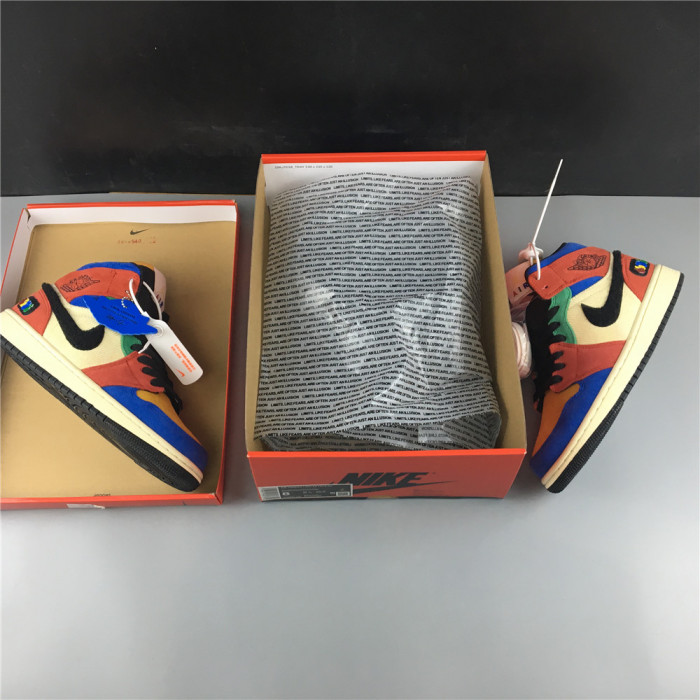 air jordan 1 mid blue the great cu2805-100