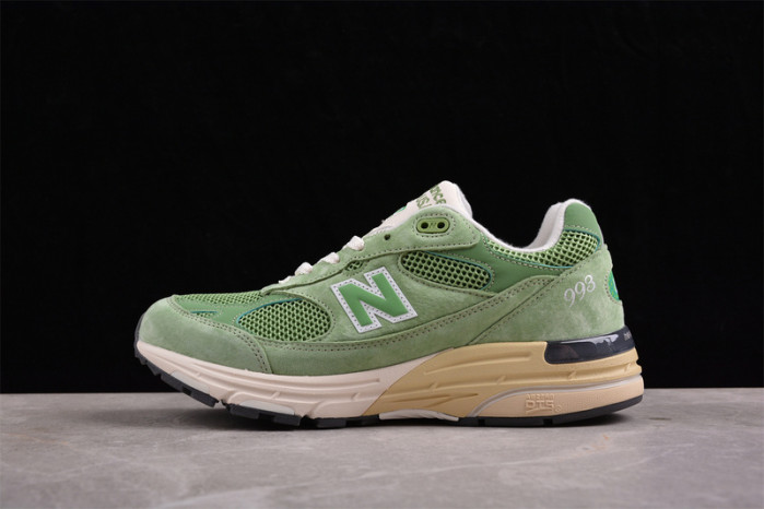 new balance 993 miusa teddy santis chive u993gw