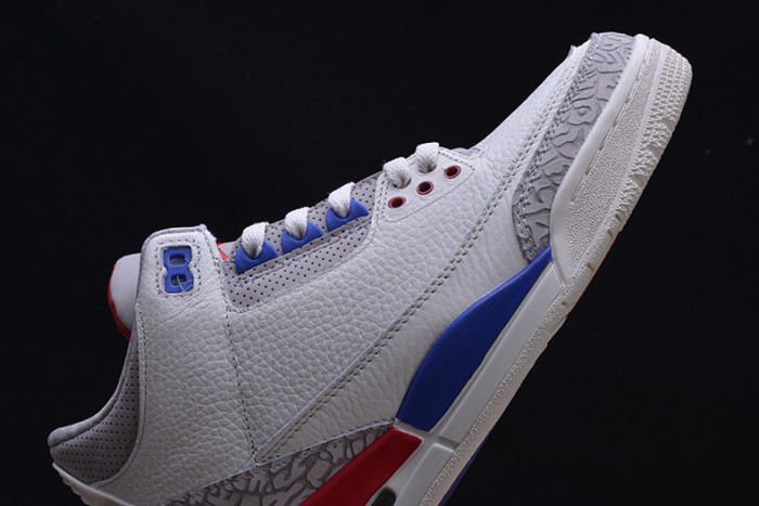 air jordan 3 retro "charity game" sail red mens 136064-140