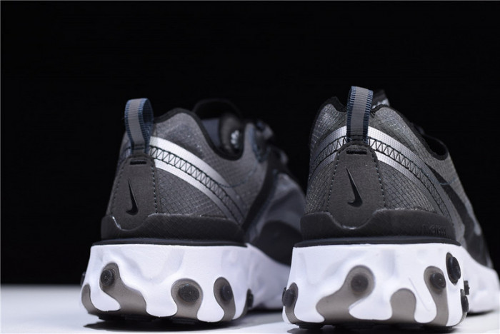 nike react element 87 black white aq1090-001