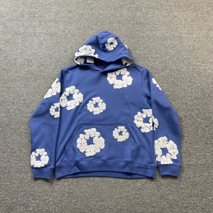 denim tears hoodie blue dt03