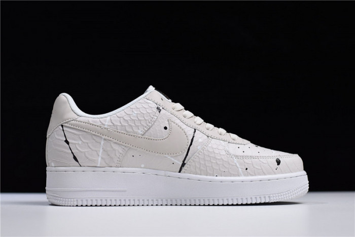 nike air force 1 low lx "phantom snakeskin" 898889-007