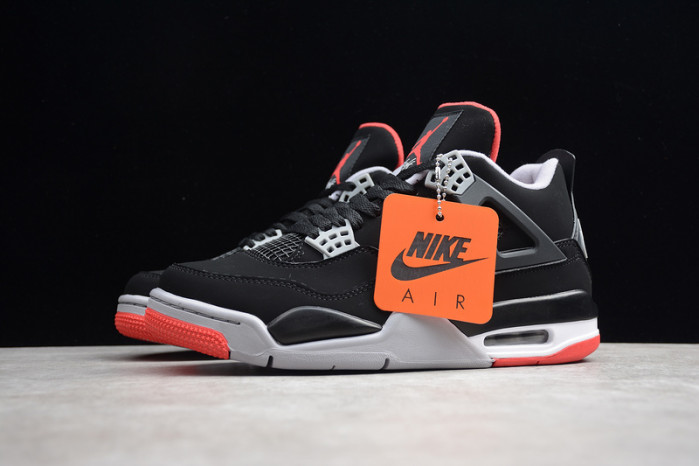 air jordan 4 retro ''bred'' 2019 black cement 308497-060