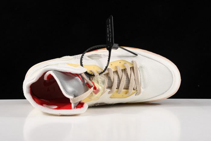 ofw air jordan 5 ice cream colorway ct8480-002