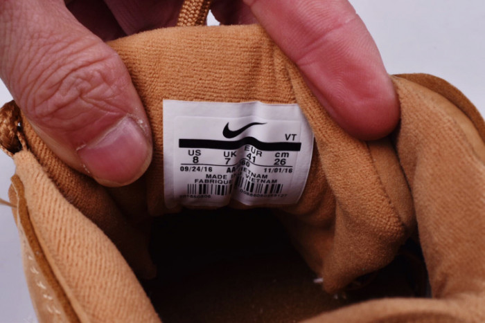 nike air more uptempo prm “wheat” brown aa4060-200