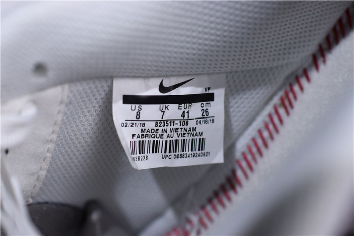 nike air force 1 low lv8 3d chenille white red blue 823511-106