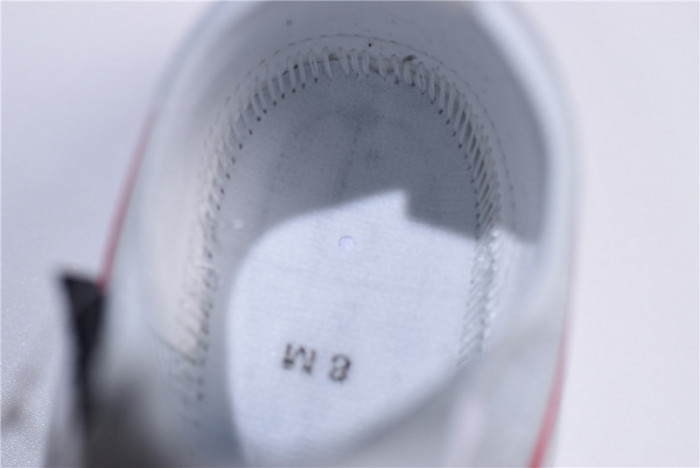 nike epic react flyknit white red aq0067 800