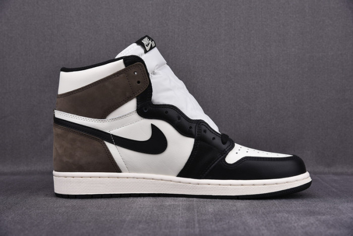 air jordan 1 retro high og "dark mocha" 555088-105