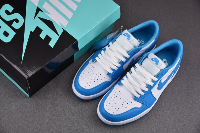 nike air jordan 1 low sb unc cj7891-401
