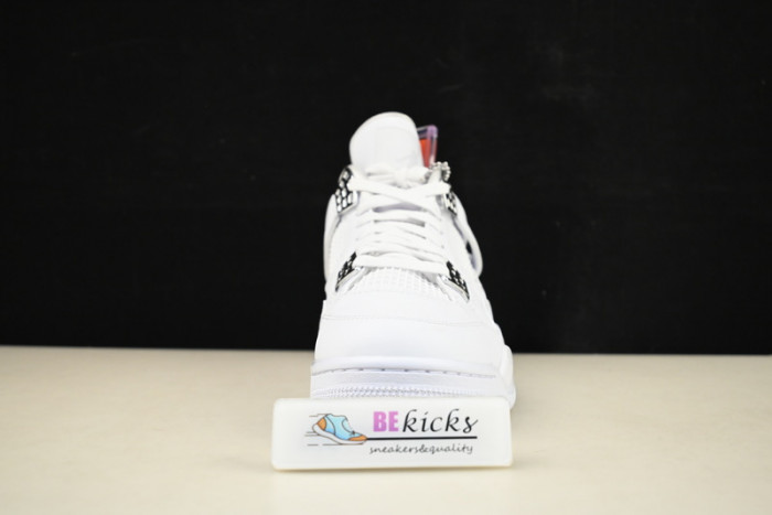 air jordan 4 retro “pure money” white 308497-100