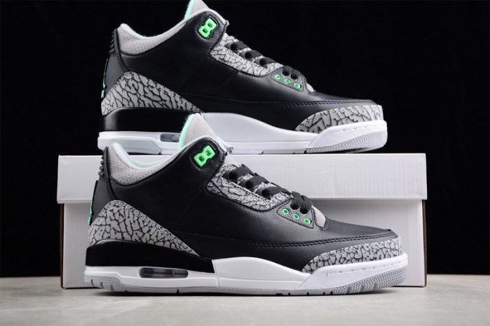 air jordan 3 “green glow” ct8532-031