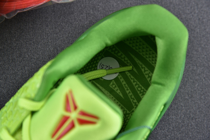 nike kobe 6 protro grinch cw2190-300