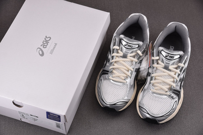 As*ic*s gel-kayano 14 jjjjound silver black 1201a457-101