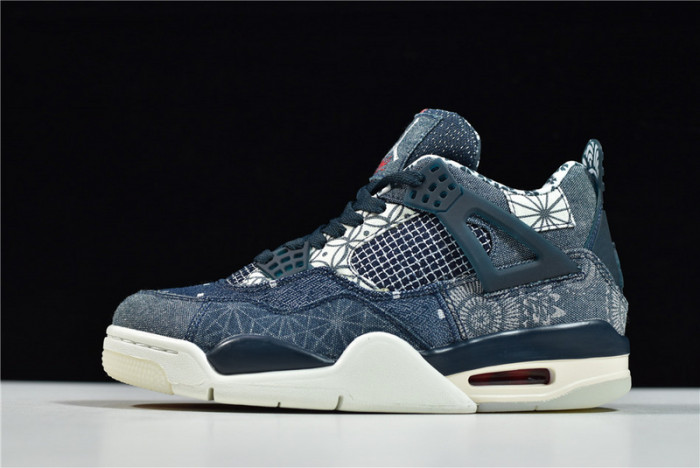 air jordan 4 sashiko deep ocean cw0898-400