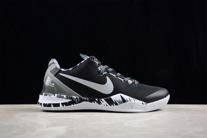 nike kobe 8 system philippines black silver 613959-001