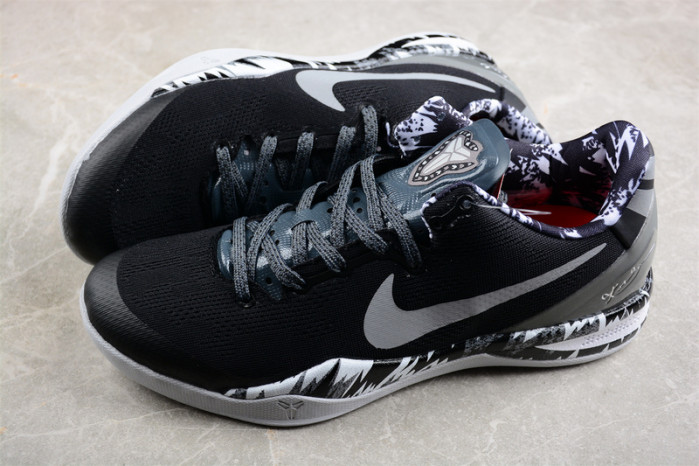 nike kobe 8 system philippines black silver 613959-001