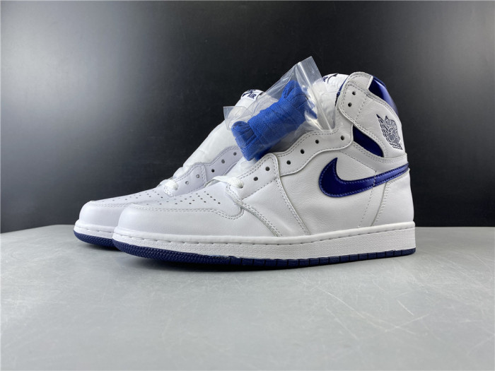 air jordan 1 retro high og ''metallic navy'' 555088-106