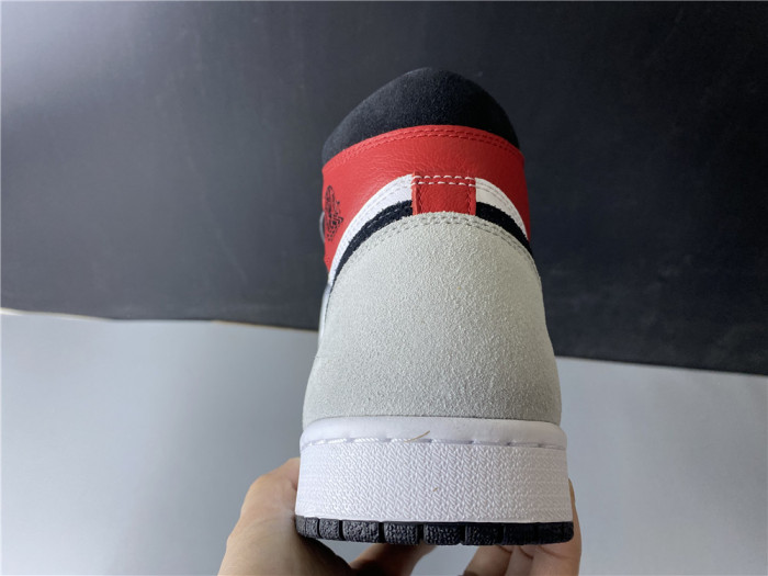 air jordan 1 retro high light smoke grey 555088-126