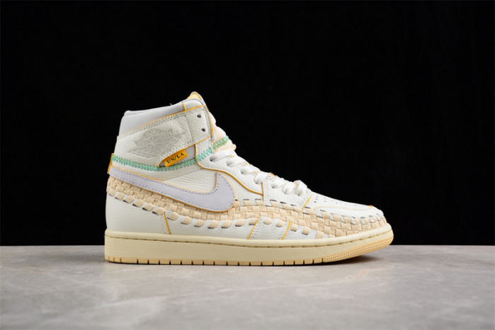 air jordan 1 retro high og sp union woven sail fd2565-100