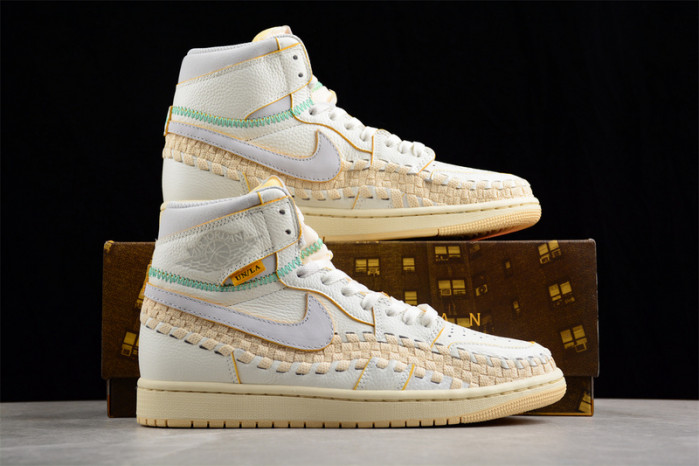 air jordan 1 retro high og sp union woven sail fd2565-100