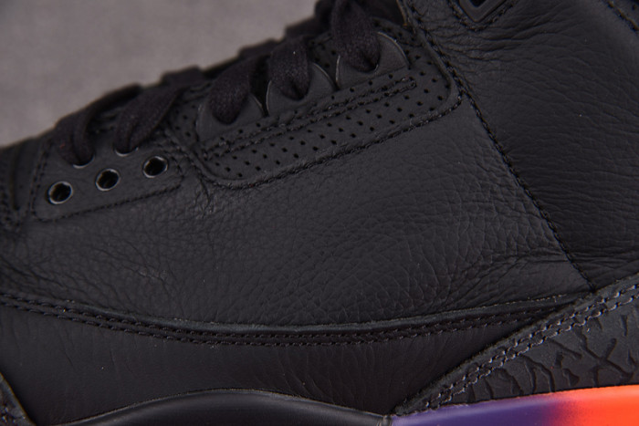 j balvin x air jordan 3 black fn0344-001