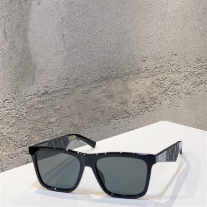 dio*rb27 s11 black rectangular sunglasses