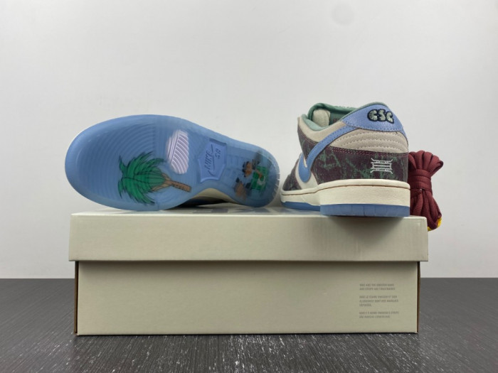 crenshaw skate club x nike sb dunk low fn4193-100