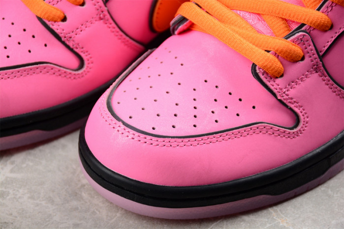 the powerpuff girls nike sb dunk low blossom fd2631-600