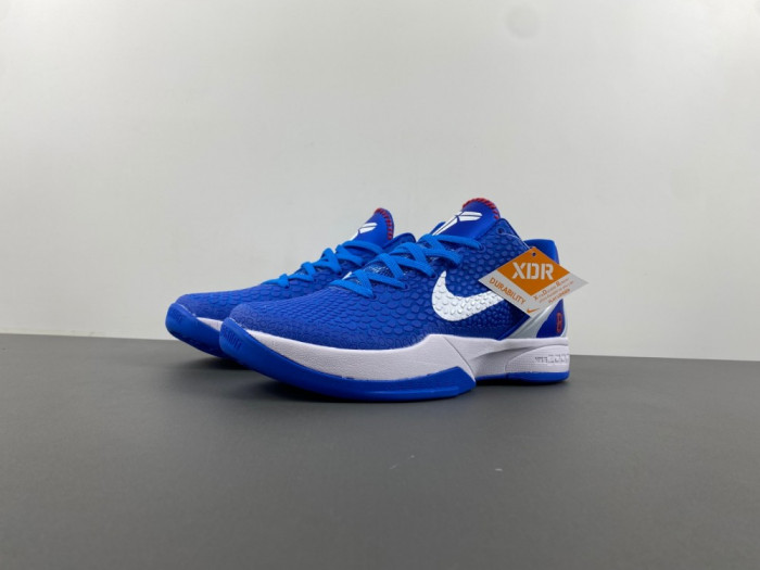 nike kobe 6 protro white blue fv4921-552