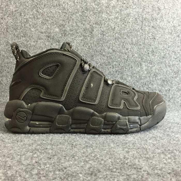 nike air more uptempo black white 414962-002