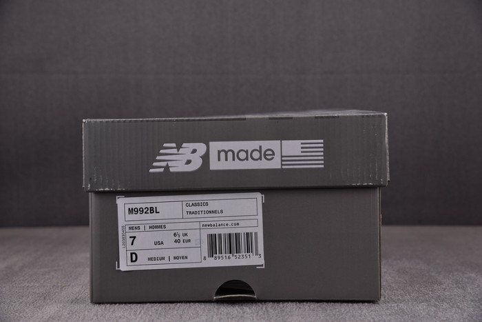 new balance 992 miusa black grey m992bl