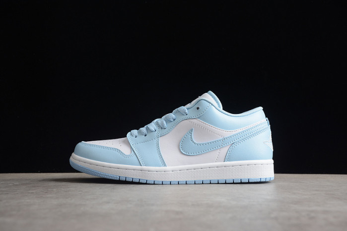 air jordan 1 low white ice blue dc0774-141