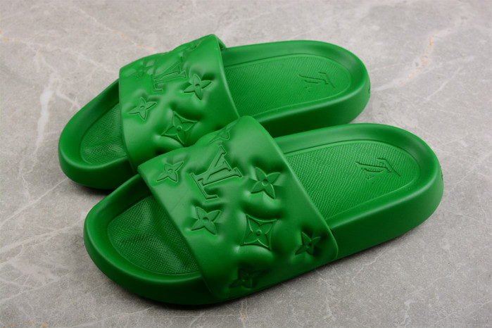 l&v slipper green16