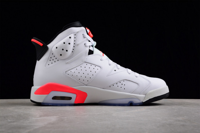 air jordan 6 retro infrared white 384664-123