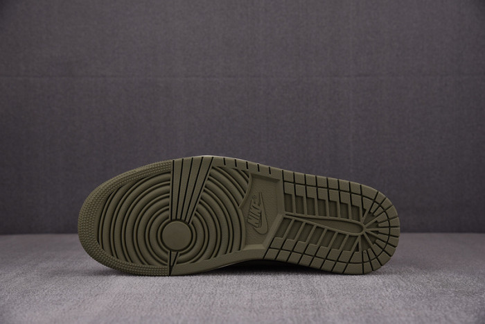 travis scott x air jordan 1 low og “olive” dz4137-106