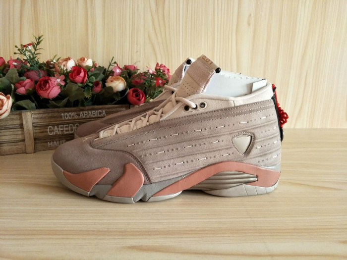 clot air jordan 14 low sepia stone dc9857-200