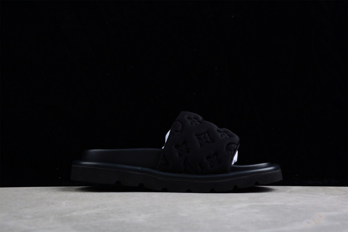 l&v slipper black 20