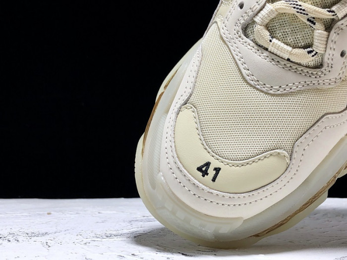 triples trainer clear sole sneakers 3000015