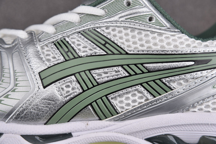 As*ic*s gel-kayano 14 white pure silver slate grey sage 1201a019-107