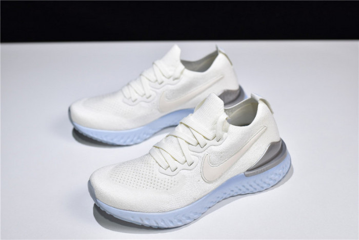 nike epic react flyknit 2 running shoe bq8927-100