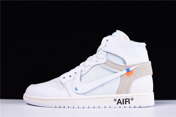 ofw air jordan 1 retro high white aq0818-100