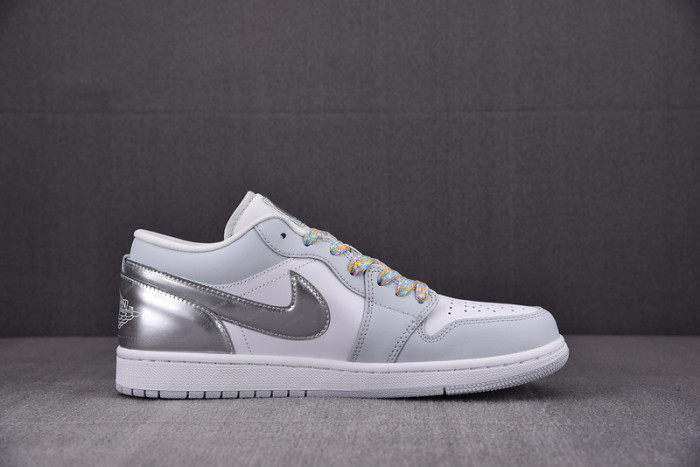 air jordan 1 low se tear away silver dx6070-101