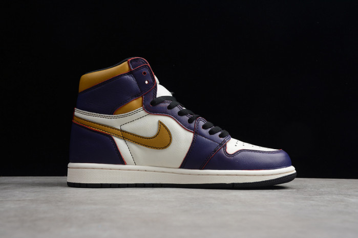 nike sb air jordan 1 lakers chicago cd6578-507