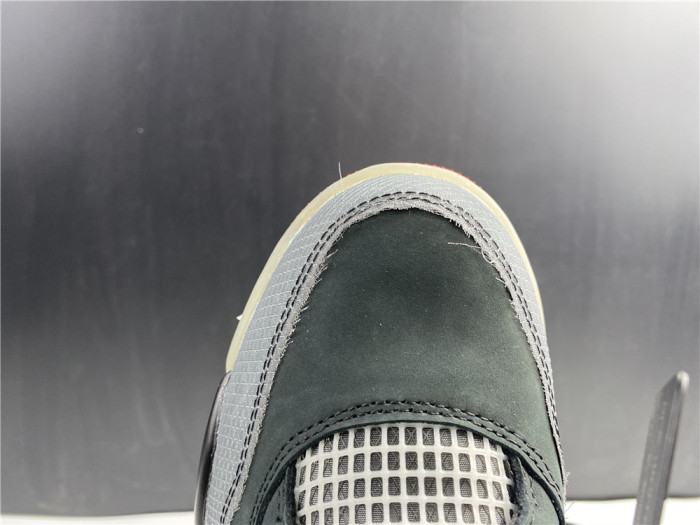 ofw x air jordan 4 “bred” black/red cv9388-001