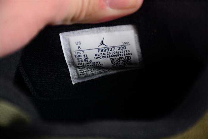 air jordan 4 craft “medium olive” fb9927-200