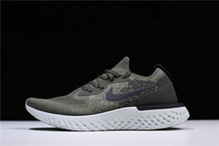 nike epic react flyknit olive aq0067 300