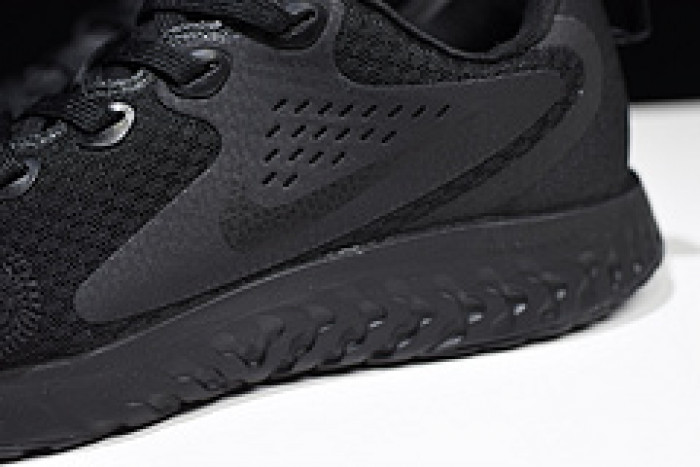 nike legend epic react running shoes black/black aa1625 002