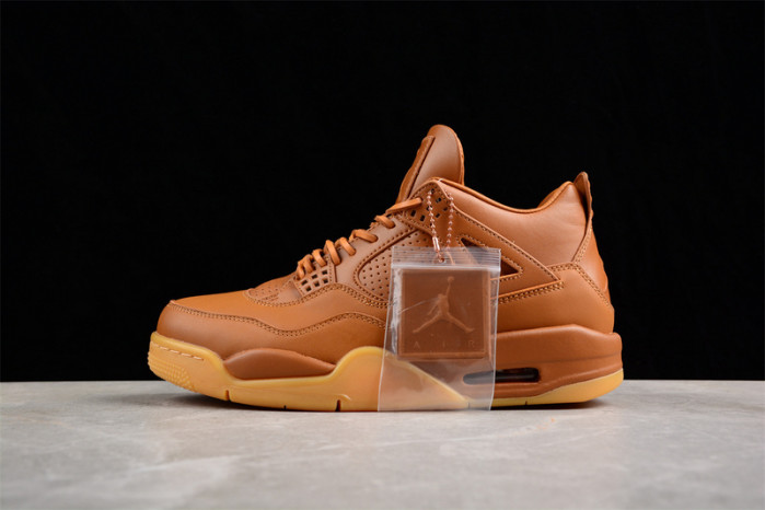 air jordan 4 retro ginger wheat 819139-205